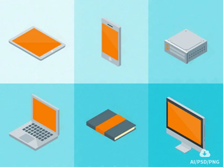 Isometric-Material-Icons